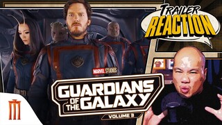 รีแอคตัวอย่าง Marvel Studios' Guardians of the Galaxy Vol. 3 - Trailer Reaction