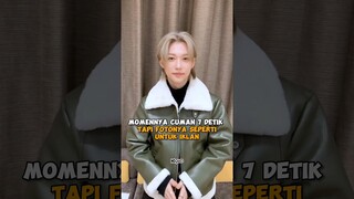 Momennya cuman 7 detik tapi fotonya seperti untuk iklan #felix #straykids #shorts #kpop #viral