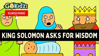 KING SOLOMONS ASKS FOR WISDOM | Bible Story