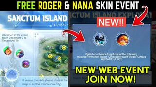 New Browser Event! Join Now to Get Roger Epic Skin Permanent | Mobile Legends
