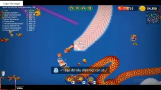 Rắn săn mồi, The best wormszone Game earthworms - Jogo de cobra, gameplay #366 1