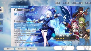 Genshin Impact | Sharing my furina banner pulls