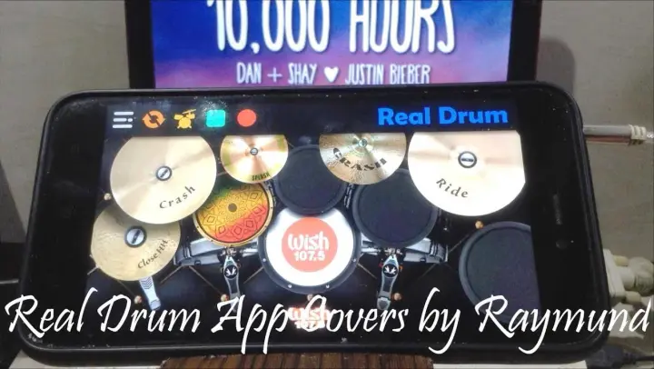 DAN + SHAY, JUSTIN BIEBER - 10,000 HOURS | Real Drum App Covers by Raymund
