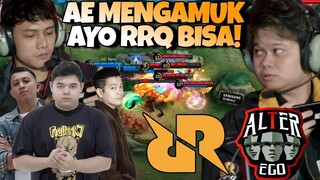 ALTER EGO MENGAMUK WOIIII MENIT 10 BEDA DUIT 10K !!!! GILAAA AE VS RRQ GAME 2 - MPL SEASON 13