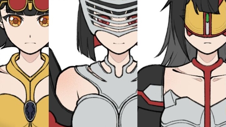 [Efek Khusus/Lukisan] Apakah Anda ingin beberapa Gadis Ksatria? (Dekade Heisei)
