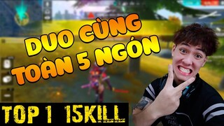 [ Garena Free Fire ] Học Vs Toàn 5 Ngón Lên Đồng Nhờ Bò Húc Tăng Lực Bắn Cực Gắt - Học Mõm Free Fire