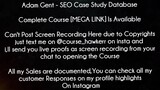 Adam Gent Course SEO Case Study Database Download