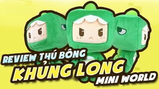 REVIEW GẤU BÔNG MINI WORLD KHỦNG LONG CỰC CHẤT TẠI SHOP HERO - CÓ TẶNG KÈM MÃ CODE SIÊU VIP