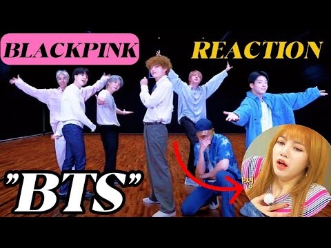 REACTION TO BTS 😲#bts #blackpink