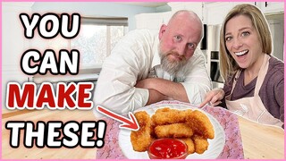 Making Chicken Nuggets From Scratch! Ditch The Store!