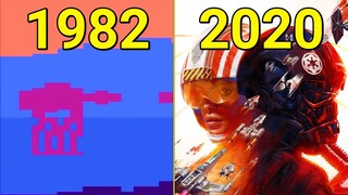 Reverse Evolution of Star Wars Games (2020-1982)