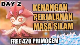 Event Kenangan Perjalanan Masa Silam  DAY 2| FREE 420 PRIMOGEM 【Genshin Impact】