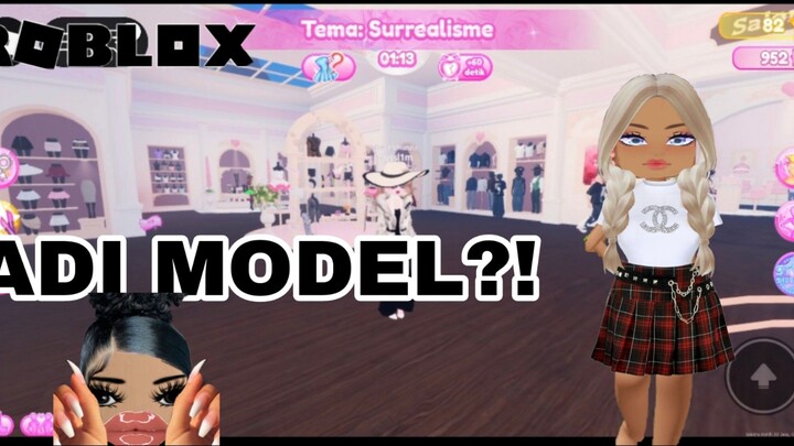 MENJADI MODEL💃||ROBLOX