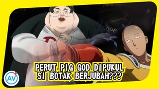 Perut Pig God dipukul Saitama!!! Apa yang Akan Terjadi??? (Teori aja)