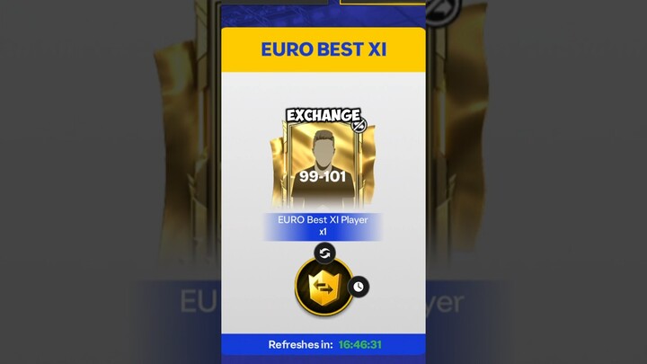 🚨 Exchange 99-101 EURO Best XI?! Dapat OVR 101 Pertama! 😱 | #FCMobile | #FCMobileIndonesia | #FC24