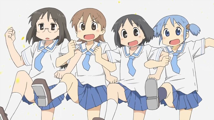 Never gonna give you up - nichijou edit