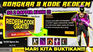 KODE REDEEM FREE FIRE TERBARU 18 MEI 2022 HARI INI