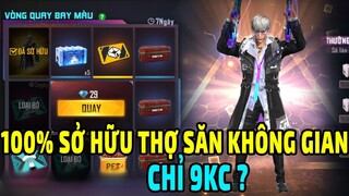 100% Sở Hữu Thợ Săn Không Gian Chrono Chỉ 9KC Trong Vòng Quay Bay Màu Mới Ra Của Free Fire