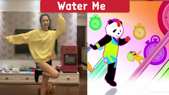 Just dance 2019: Dance to the song "Water Me"
