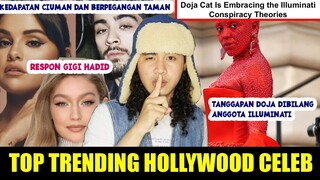 Selena Gomez Zayn Malik Pacaran dan Reaksi Gigi Hadid, Doja Cat Dituduh Anggota Illuminati