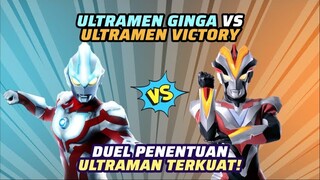 Ultraman Ginga vs Ultraman Victory: Siapa Ultraman Terkuat Sepanjang Masa? | MRI PanSos Kap #short
