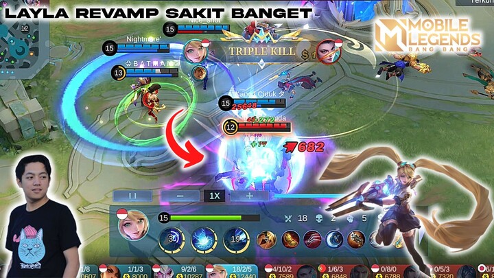 LAYLA REVAMP SAKIT BANGET - Mobile Legends Bang Bang [Indonesia] #BstationGamers #bestofbest