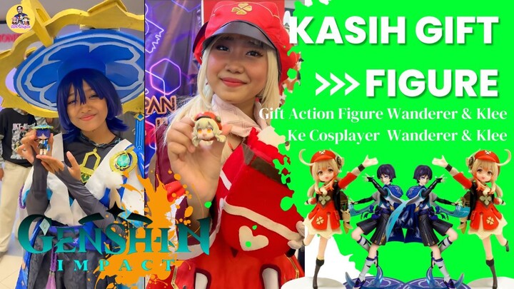 Cosplay Gift Action Figure Wanderer & Klee Ke Cosplay Wanderer & Klee Genshin Impact