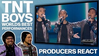 PRODUCERS REACT - TNT Boys Worlds Best Reaction