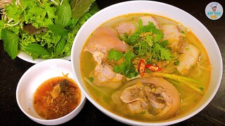 Cách nấu BÚN GIÒ HEO đậm đà ngon như ngoài hàng | Bếp Của Vợ