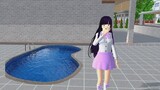 how to make water in Sakura school simulator #water
