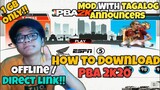 Download for Free PBA 2K20 with Tagalog Announcers | Gameplay on Android