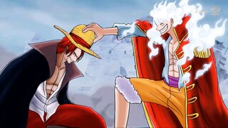 Luffy Gear 5 vs Shanks - Luffy Gear 6 awaken