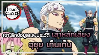 Kimetsu no Yaiba👺| ประวัติและข้อมูลต่างๆ 🔊 เสาหลักเสียง อุซุย เท็นเก็น Uzui Tengen