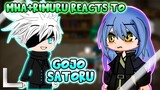 MHA/BNHA Reacts to Rimuru Tempest VS. Gojo Satoru || Gacha Club ||