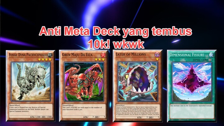 Yu-Gi-Oh! Master Duel - Deck Anti Meta Ditambah Gren Maju!