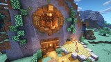 Minecraft : Tutorial Cara Membuat Rumah Gunung | Cara Membuat Rumah di Minecraft