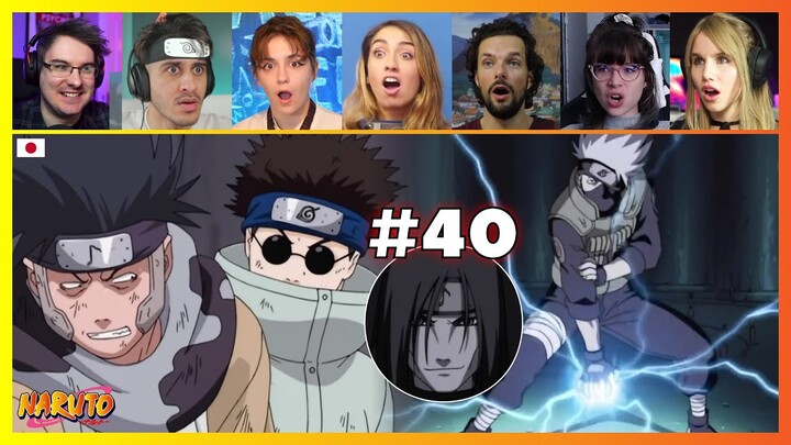Naruto Episode 40 | Kakashi and Orochimaru: Face to Face | Reaction Mashup ナルト