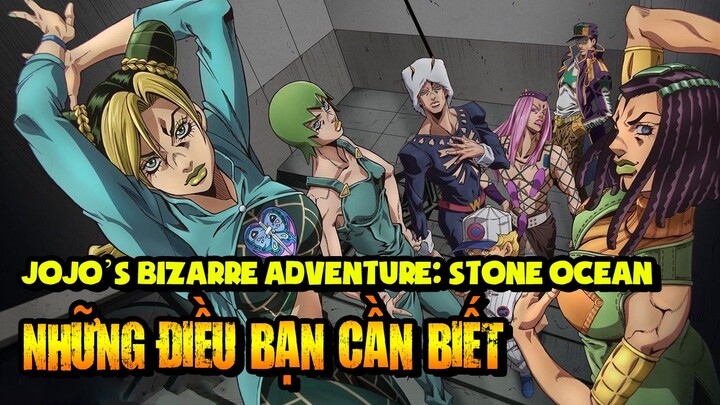 Những Điều Cần Biết Trước Khi Xem Anime JoJo's Bizarre Adventure - Stone Ocean