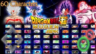 NEW Dragon Ball Super Mugen Apk Download For Android With 60 Characters!