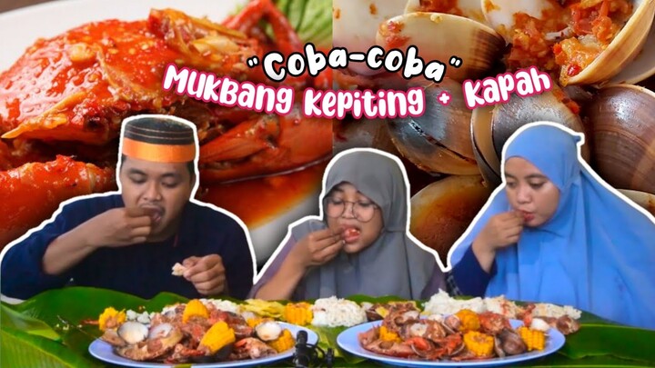 Mukbang Kepiting + Kerang Kapah (Kerang Laut) - Fadli Fani