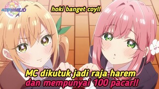 Anime baru!! MC Hoki jadi raja harem dan punya 100 pacar!! | kimi no koto ga dai dai dai daisuki