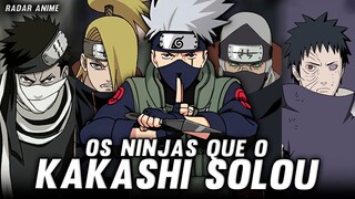 9 NINJAS TEMIDOS QUE FORAM HUMILHADOS PELO KAKASHI