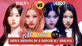 NMIXX: 2022 Dance Ranking by a dancer with analysis (Predebut - O.O Era)