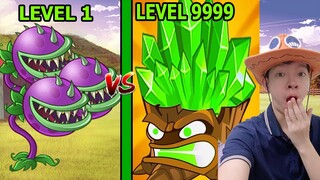 Thành EJ SỬ DỤNG CÂY HOA ĂN THỊT CHOMPER VÀ GỐC CẤY LỬA TORCHWOOD - Plant Vs Zombies 2 - Top Game