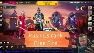 Push Cs ranked Garena Free Fire ‼️