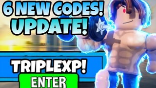 ALL *NEW* SECRET OP CODES! IN (BIG LIFTING SIMULATOR) ROBLOX 2021!