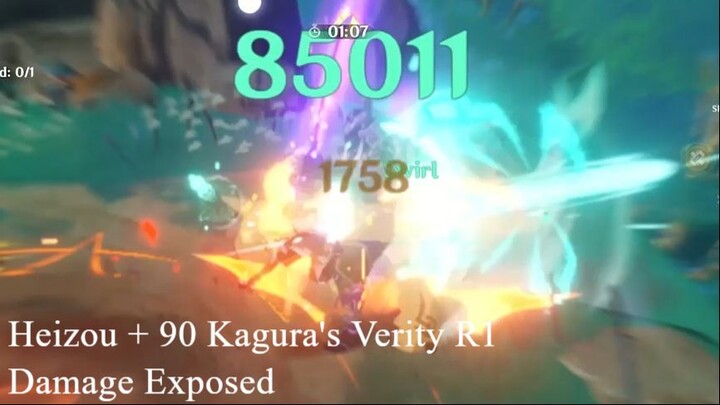 Heizou + 90 R1 Kagura's Verity | Genshin Impact Leaks and More