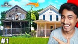RENOVATING AN DIRTY OLD HOUSE l HOUSE FLIPPER