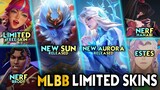 FREE LIMITED SKIN | RELEASED REVAMP SUN & AURORA | MLBB LIMITED EVENT - Mobile Legends #whatsnext