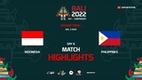 Indonesia vs Philippines HIGHLIGHTS Grand Final IESF World Esports Championship 2022 | ESPORTSTV